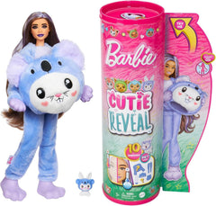 Barbie Purple Cutie Reveal Doll & Accessories with Animal Plush Costume