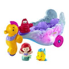 Disney Princess Little People Ariel's Light-Up Sea Carriage