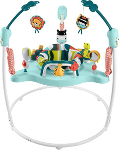 Fisher-Price Jumperoo Vertical Swing Platform Colourful Corners Activity Centre