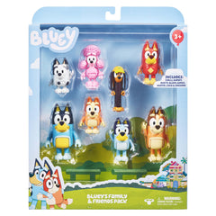 Bluey Family & Friends Figure Pack