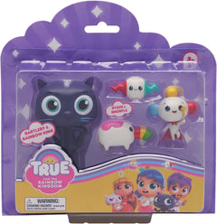 True and The Rainbow Kingdom - Bartleby, Rainbow King, Syzer & Snorfle Figures