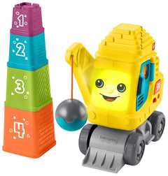 Fisher-Price Count & Stack Crane Playset