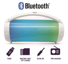 iParty Bluetooth Speaker with Lights and Mic