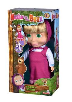Masha and The Bear Shake and Sound Interactive 30cm Masha Doll