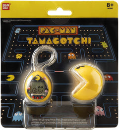 Yellow Pac-Man Tamagotchi and Case