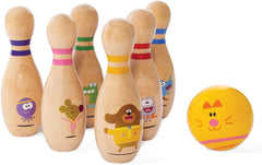 Hey Duggee Classic Wooden Skittles Set