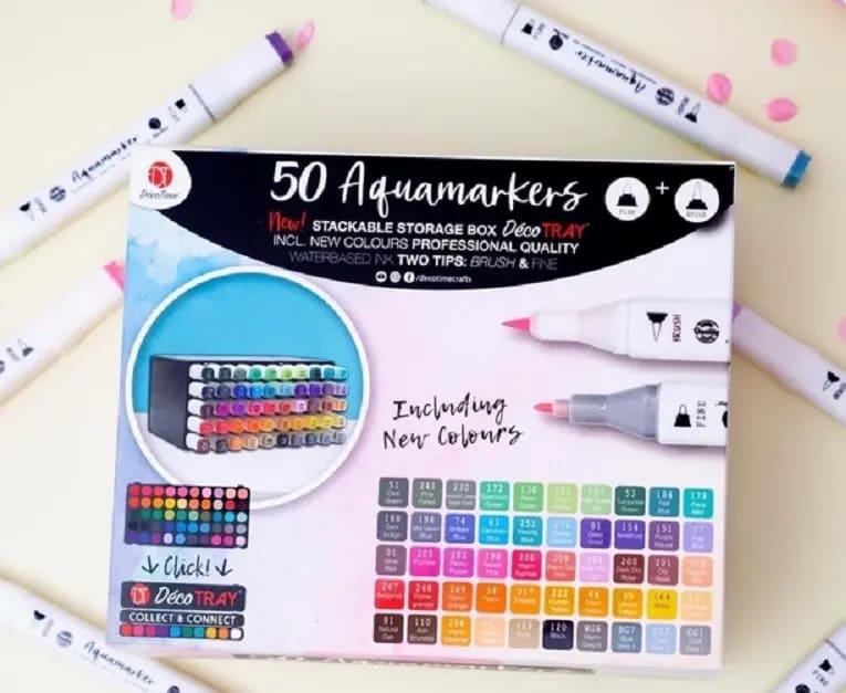 Arts Crafts Decotimecrafts Aqua Markers Deco Time Aqua Markers In