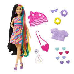 Barbie Totally Hair Heart Themed Fashion Doll