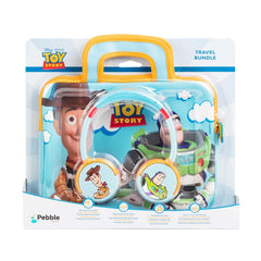 Pebble Gear Toy Story Carry Bag and Headphones Travel Bundle