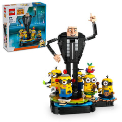 LEGO Despicable Me Brick-Built Gru and Minions 75582