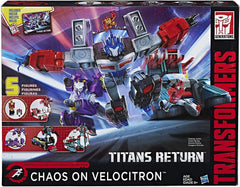Transformers Generations Chaos on Velocitron 5 Figure Pack
