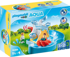 Playmobil 1.2.3 AQUA Water Wheel Carousel 70268