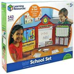 Learning Resources Pretend & Play School Set UK Version