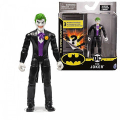 DC Comics Joker 4 inch Figure with 3 Mystery Accessories