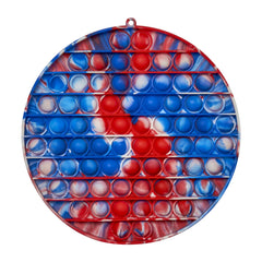 Toy Mania Tie Dye Fidget Pops -Circles Assortment