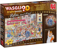 Wasgij 19167 Retro Original 3 Full Monty Fever 1000 Piece Jigsaw Puzzle