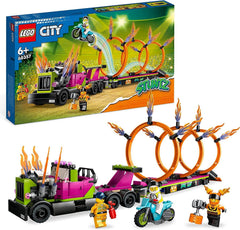 LEGO City Stuntz Truck & Ring of Fire Challenge 60357
