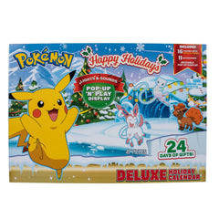 Pokemon Deluxe Holiday Calendar - Features 15 2-Inch Battle Figures
