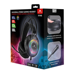 Dual Gaming Headset with Backlit Microphone