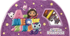 Gabby's Dollhouse A- Meow - Zing 50 Piece Stationery Set