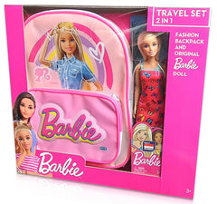 Barbie Travel Set 2 in 1 Backpack and Doll