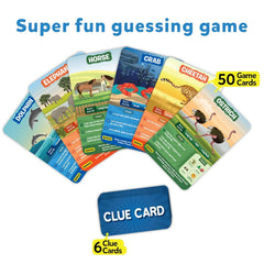 Skillmatics Guess in 10 World Of Animals Card Game