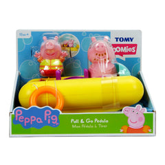 Tomy Toomies Peppa Pull & Go Pedalo Bath Toy