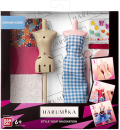 Harumika Double Torso Set Gingham Flower