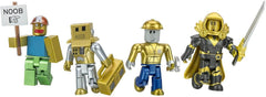 Roblox Four Action Figure Anniversary Gold Collector's Set