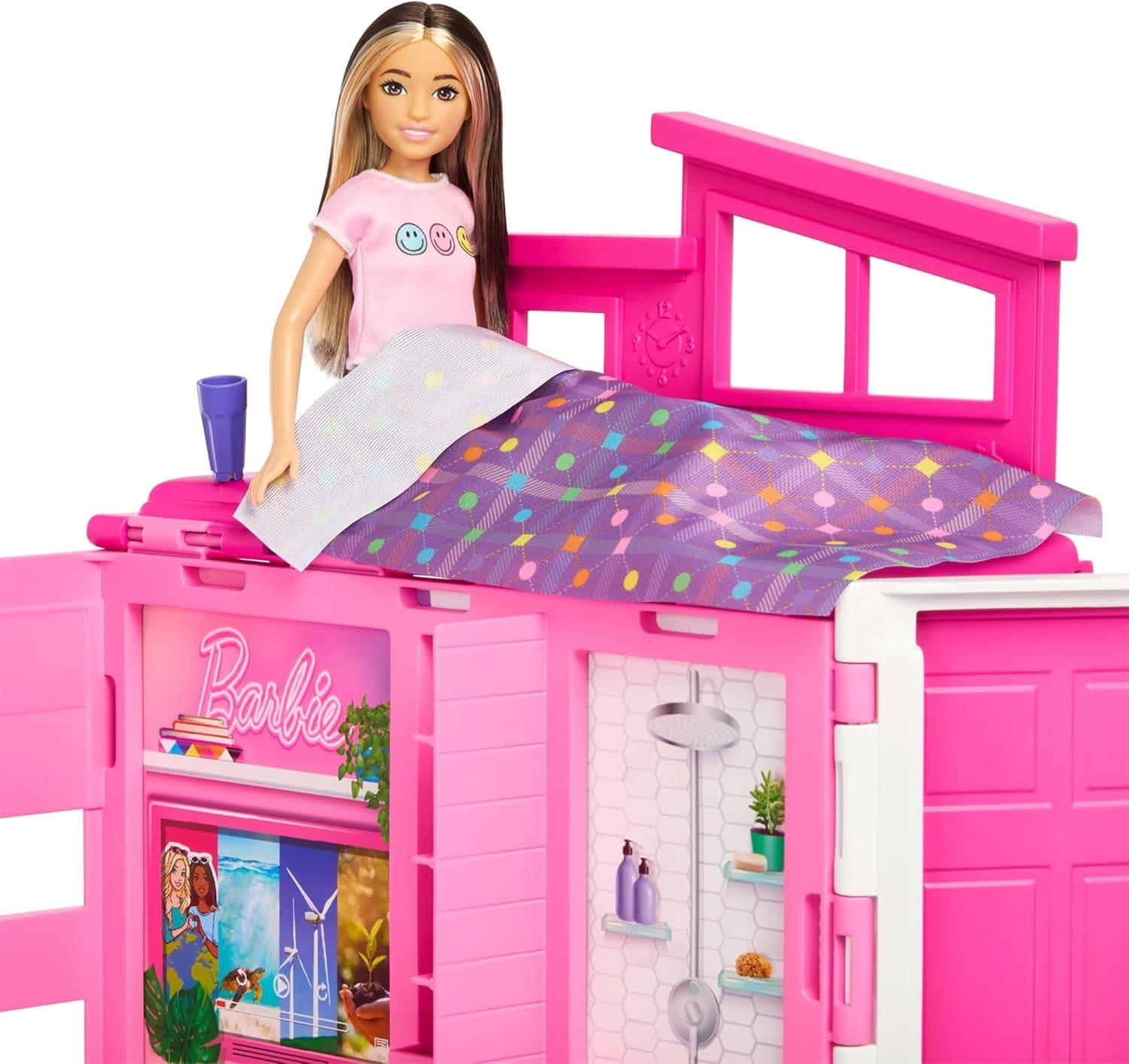 Casa Di Barbie Toys Center Barbie Getaway Doll House With