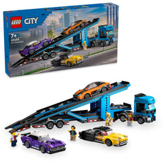 LEGO City Car Transporter Truck with Sports Cars 60408