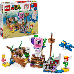 LEGO Super Mario Dorrie's Sunken Shipwreck Adventure Expansion Set 71432