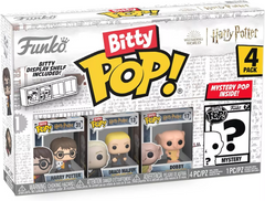 Funko Bitty POP! Harry Potter- Harry in robe w/scarf 4 Pack 
