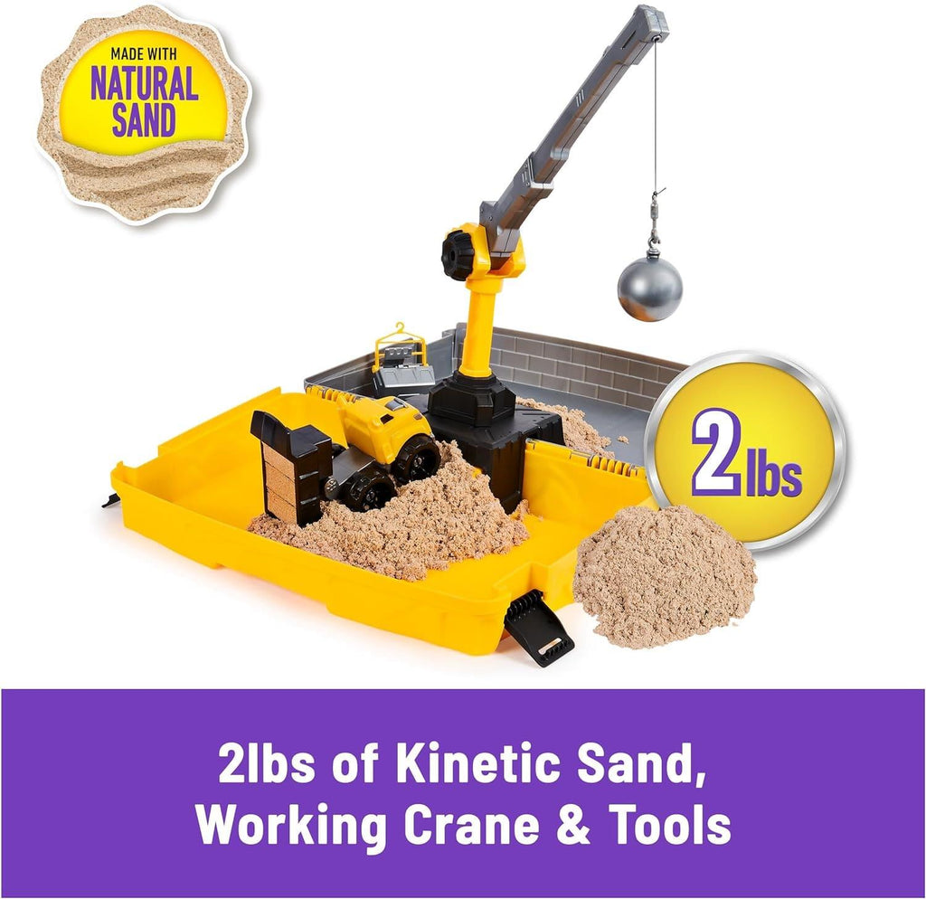 Kinetic Sand Construction Box Playset – BargainMax