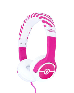 Pokémon Pokéball Pink Kid's Wired Headphones