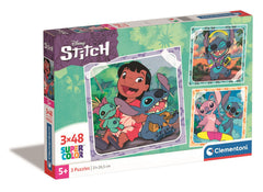 Disney Stitch 3x48 Pieces Puzzle