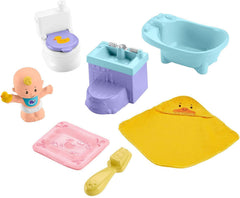 Fisher Price Little People Babies Deluxe Playsets Asst -wash and go