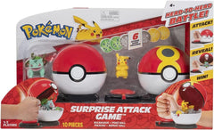 Pokemon Surprise Attack Game - Bulbasaur and Pikachu