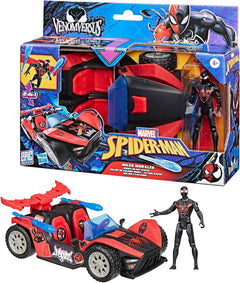 Marvel Spider-Man Venom Versus  Miles Morales Remix Blast Racer Figure