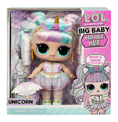 L.O.L. Surprise! Big Baby Hair Hair Hair Doll - Unicorn