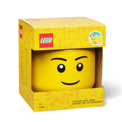LEGO Storage Head - Happy Boy