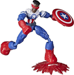 Marvel Avengers Captain America Bend & Flex Figure