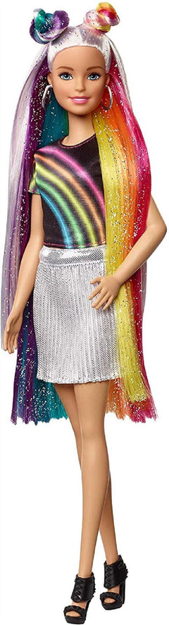 Barbie Rainbow Sparkle Hair Doll