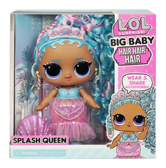 L.O.L. Surprise! Big Baby Hair Hair Hair Doll - Splash Queen