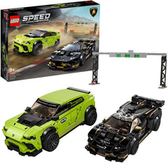 LEGO 76899 Speed Champions Lamborghini Urus ST-X and Lamborghini Huracan Super Trofeo