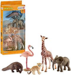 Schleich 5 Wild Life Animals