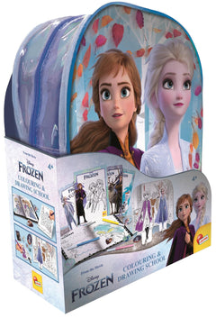Disney Frozen Backpack Colouring and Drawing Kit