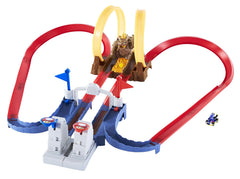 Hot Wheels Mariokart - Bowsers Castle Chaos Track Set