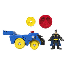Imaginext Head Shifters Batmobile Figure Vehicle 2in1 Set