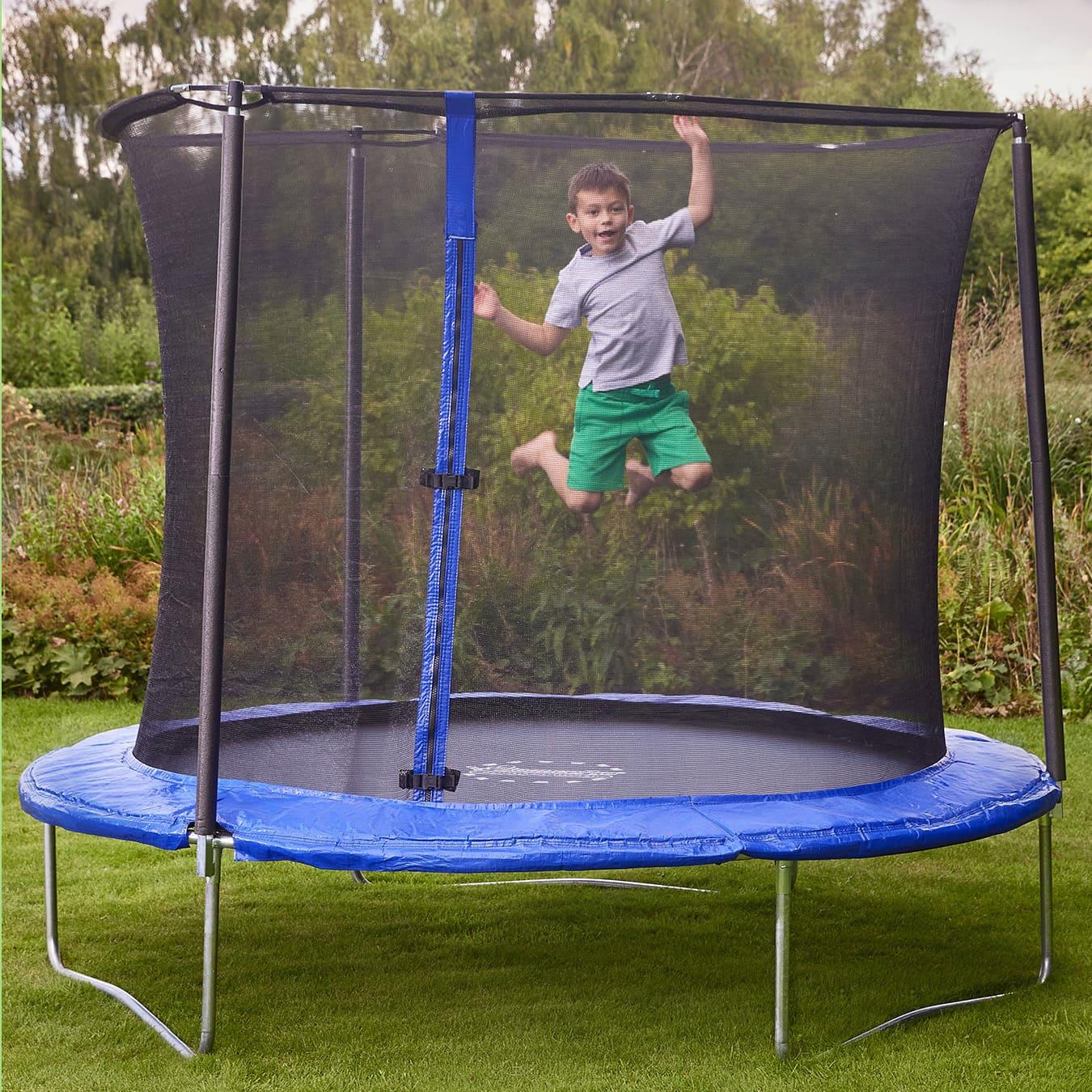Bounce Pro Trampoline With Swing Attached SYNGAR 14FT Trampoline